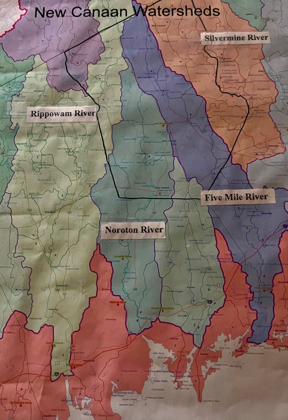 Every Drop of Water A Look at New Canaan's Watersheds New Canaan