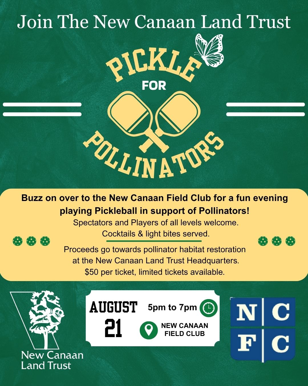 2025 NCLT Pickle for Pollinators Instagram (Instagram Post (4:5)) – 1